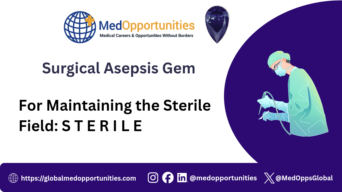 Surgical Asepsis Gem