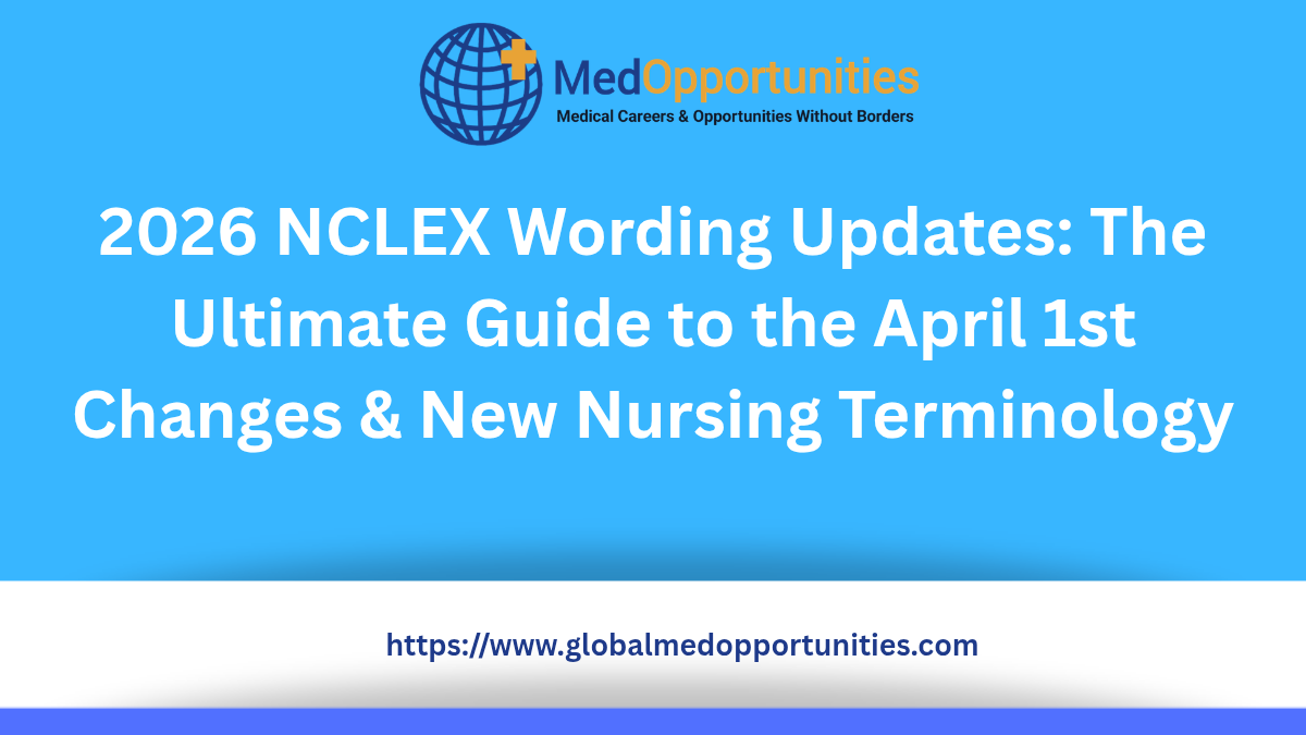 2026 NCLEX Wording Updates: The Ultimate Guide to the April 1st Changes & New Nursing Terminology